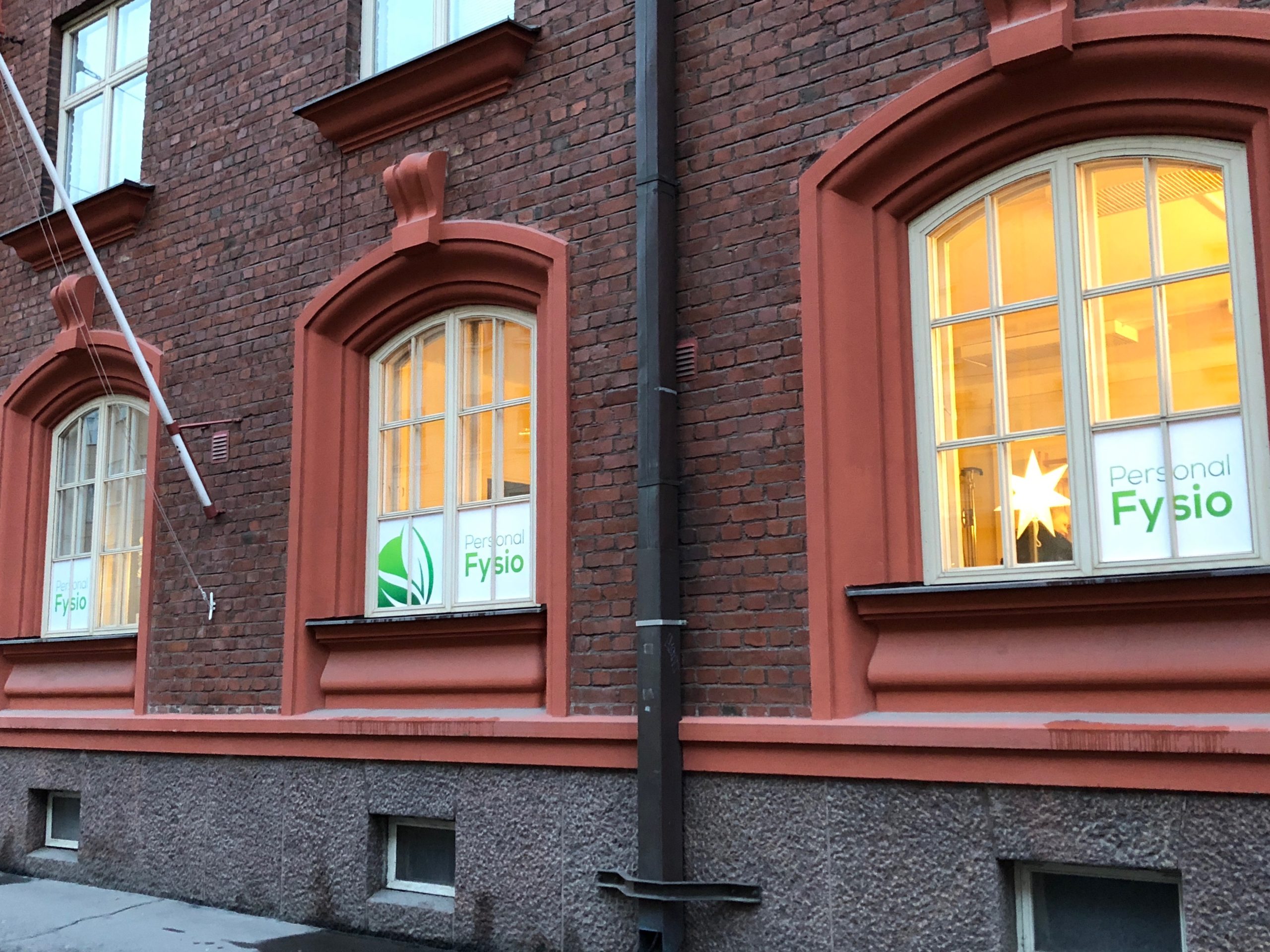 Personal Fysio sisäänkäynti