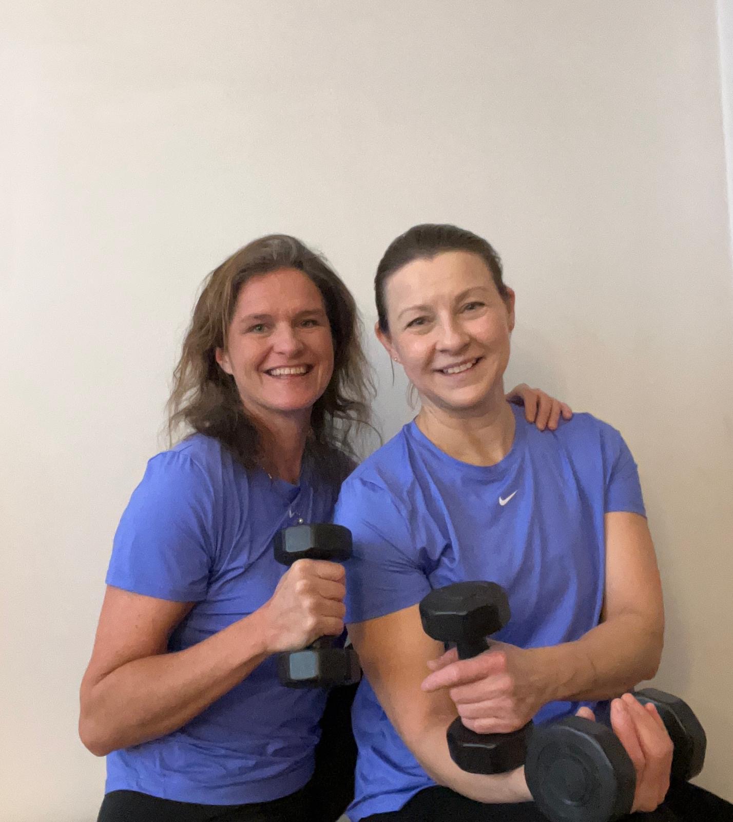 Fysioterapeutit Sari ja Kati